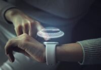 Smartwatch with hologram wearable technology